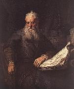 REMBRANDT Harmenszoon van Rijn Apostle Paul oil painting artist